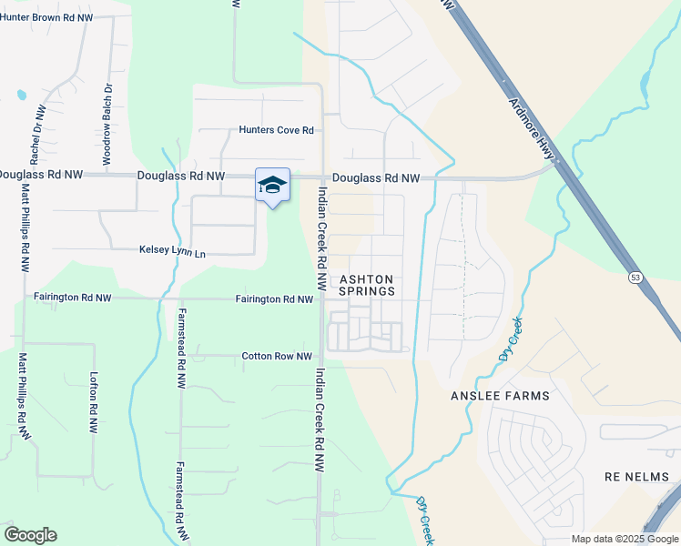 map of restaurants, bars, coffee shops, grocery stores, and more near 6609 Cotton Creek Road Northwest in Huntsville