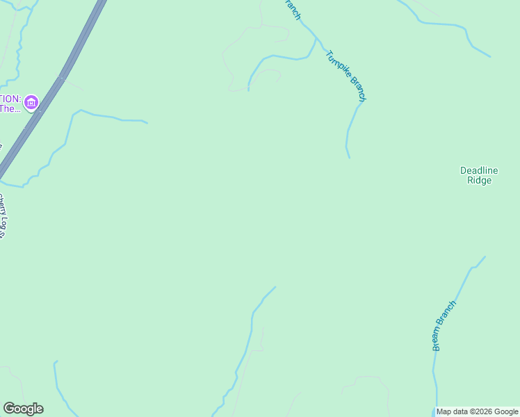 map of restaurants, bars, coffee shops, grocery stores, and more near in Cherry Log