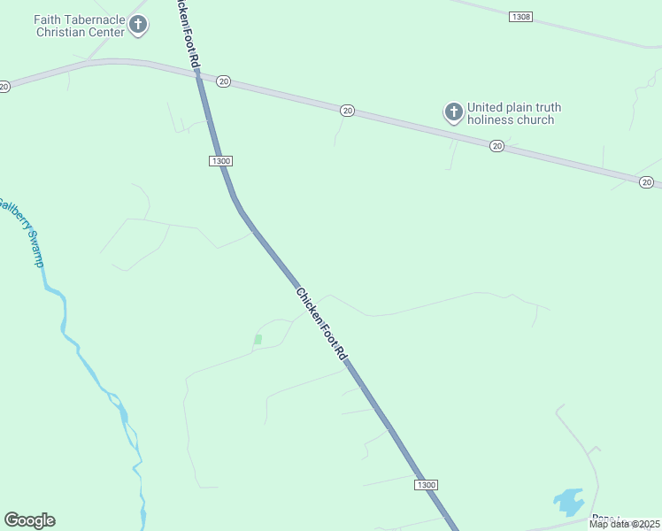 map of restaurants, bars, coffee shops, grocery stores, and more near 6422 Chicken Foot Road in Saint Pauls