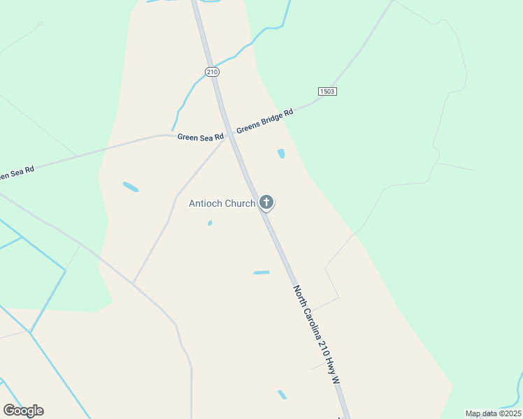 map of restaurants, bars, coffee shops, grocery stores, and more near North Carolina 210 Highway West in Garland