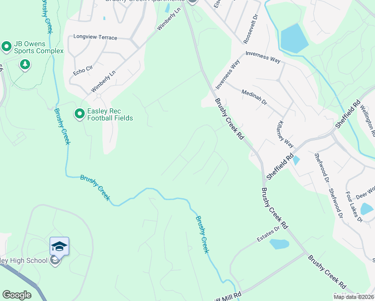 map of restaurants, bars, coffee shops, grocery stores, and more near 369 Hamilton Parkway in Easley