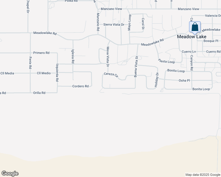 map of restaurants, bars, coffee shops, grocery stores, and more near 23 Cereza Circle in Los Lunas
