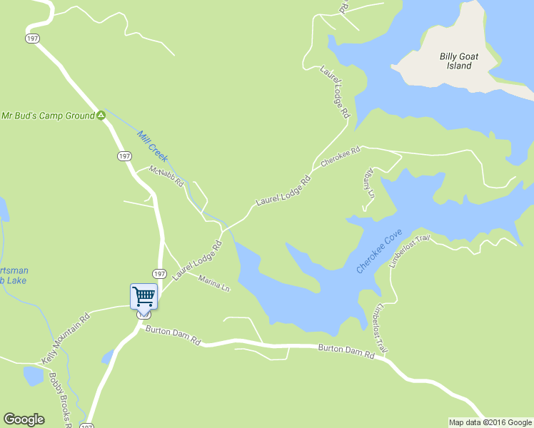 map of restaurants, bars, coffee shops, grocery stores, and more near 5050 Laurel Lodge Road in Clarkesville