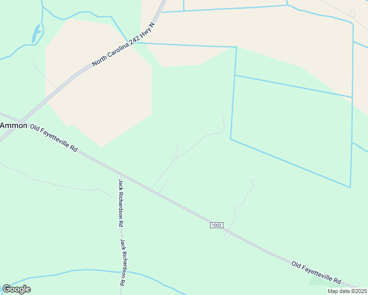 map of restaurants, bars, coffee shops, grocery stores, and more near Warren Johnson Lane in Bladen County
