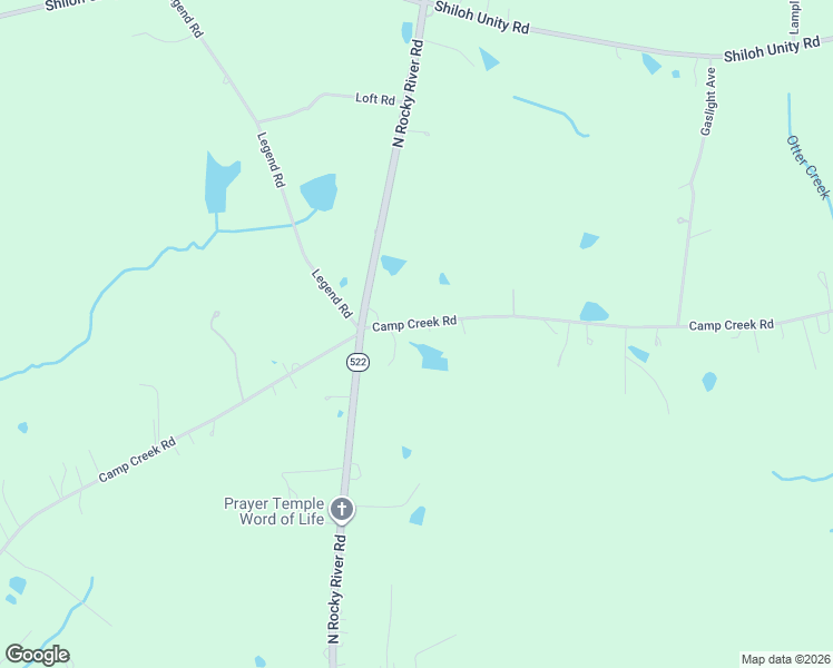 map of restaurants, bars, coffee shops, grocery stores, and more near 5054 Camp Creek Road in Lancaster