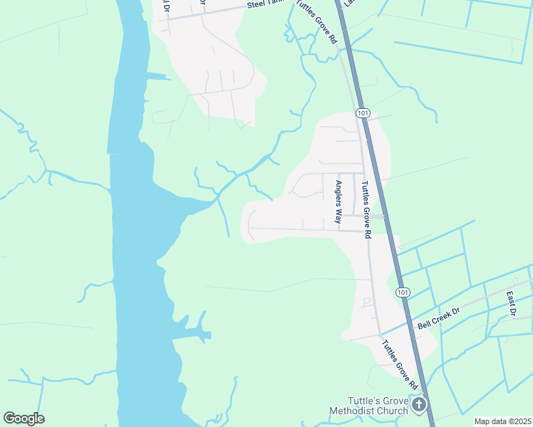 map of restaurants, bars, coffee shops, grocery stores, and more near 508 Shipmast Ct in Beaufort