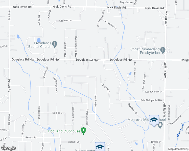 map of restaurants, bars, coffee shops, grocery stores, and more near 435 Jasmine Drive in Madison