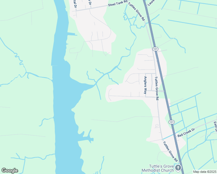 map of restaurants, bars, coffee shops, grocery stores, and more near 522 Shipmast Court in Beaufort
