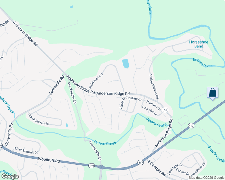 map of restaurants, bars, coffee shops, grocery stores, and more near 9 Longmont Lane in Simpsonville