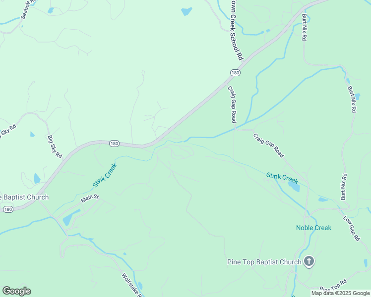 map of restaurants, bars, coffee shops, grocery stores, and more near 562 Choestoe Valley Circle in Blairsville