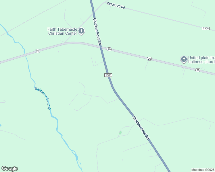 map of restaurants, bars, coffee shops, grocery stores, and more near 6723 Chicken Foot Road in Saint Pauls