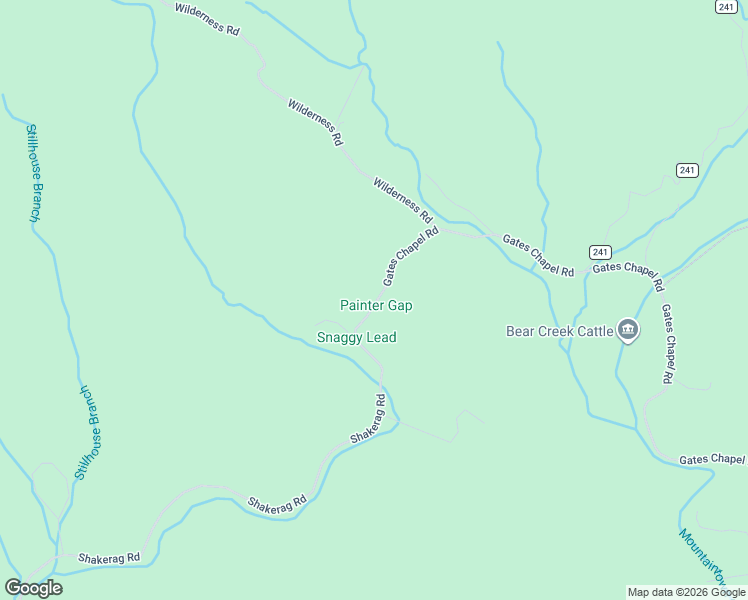 map of restaurants, bars, coffee shops, grocery stores, and more near 5906 Gates Chapel Road in Ellijay