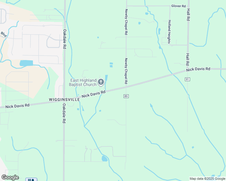 map of restaurants, bars, coffee shops, grocery stores, and more near 23420 Nick Davis Road in Athens
