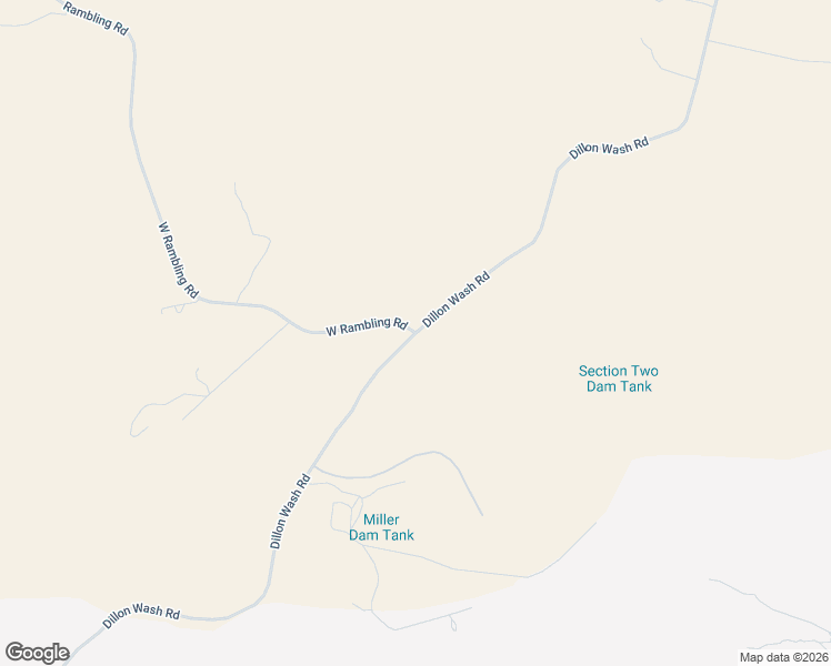 map of restaurants, bars, coffee shops, grocery stores, and more near 5401-5499 Dillon Wash Road in Prescott