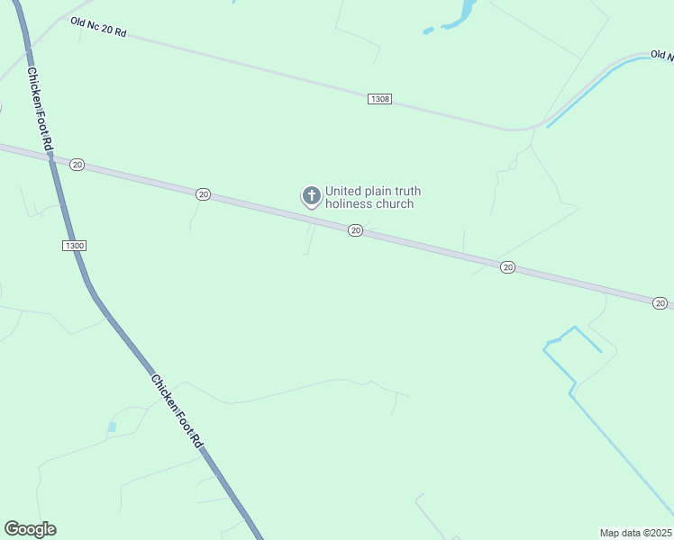 map of restaurants, bars, coffee shops, grocery stores, and more near 2697 North Carolina 20 in Saint Pauls