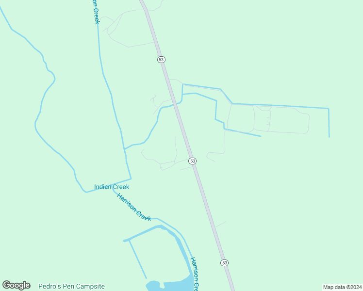 map of restaurants, bars, coffee shops, grocery stores, and more near 14105 North Carolina 53 in White Oak