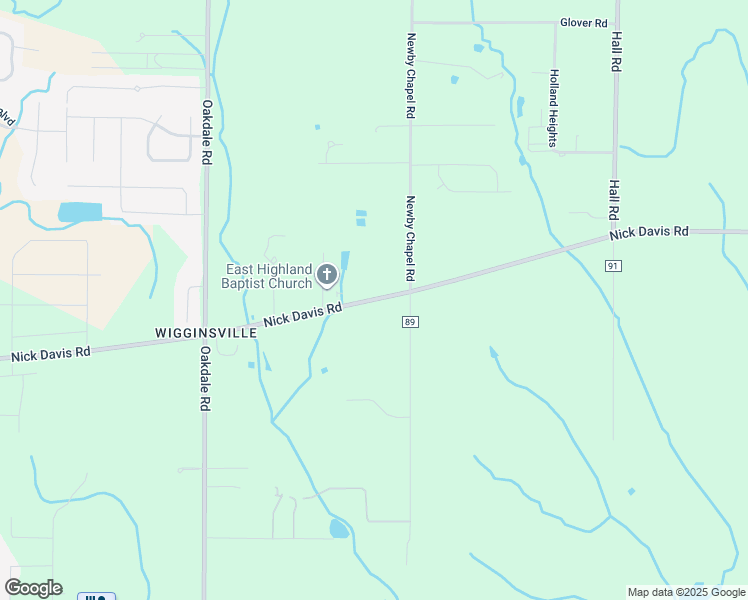 map of restaurants, bars, coffee shops, grocery stores, and more near 23420 Nick Davis Road in Athens