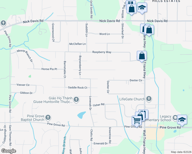 map of restaurants, bars, coffee shops, grocery stores, and more near 192 Newberry Court in Madison