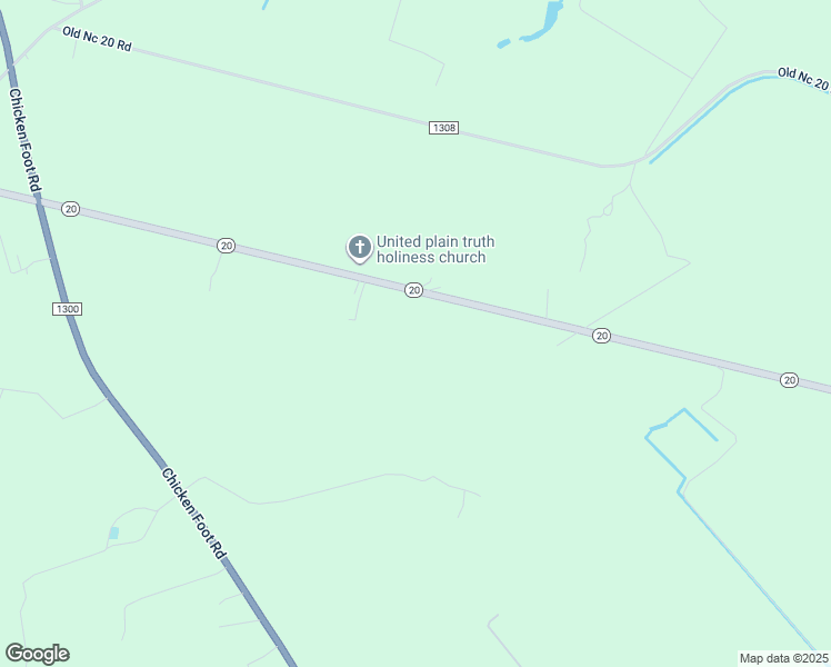 map of restaurants, bars, coffee shops, grocery stores, and more near North Carolina 20 in Tar Heel