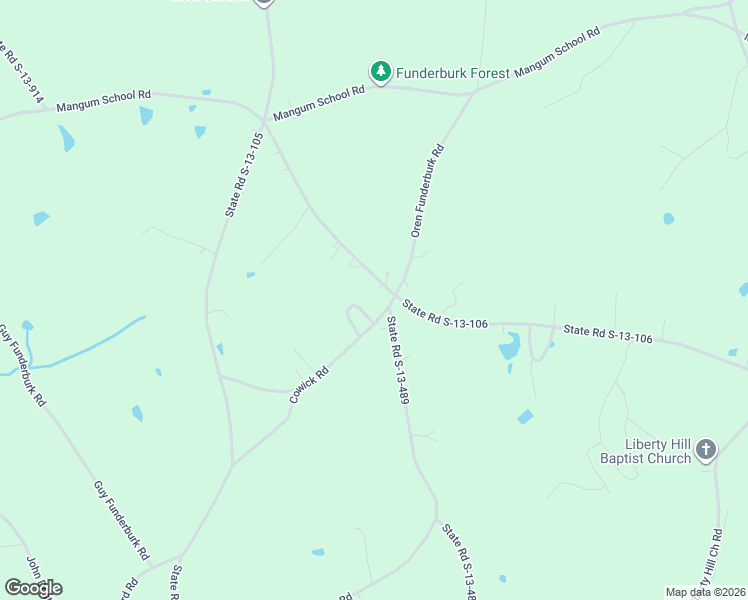 map of restaurants, bars, coffee shops, grocery stores, and more near 2219 State Road S-13-106 in Pageland