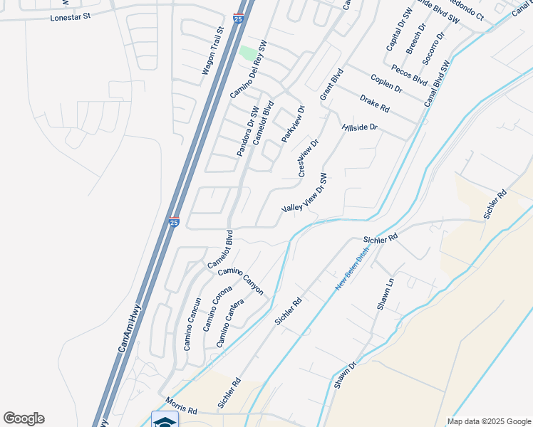 map of restaurants, bars, coffee shops, grocery stores, and more near 1420 Crestview Drive in Los Lunas