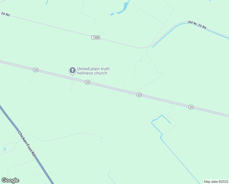 map of restaurants, bars, coffee shops, grocery stores, and more near 2391 North Carolina 20 in Saint Pauls