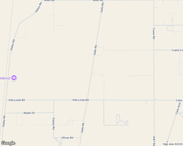 map of restaurants, bars, coffee shops, grocery stores, and more near Gallo Road in Los Lunas