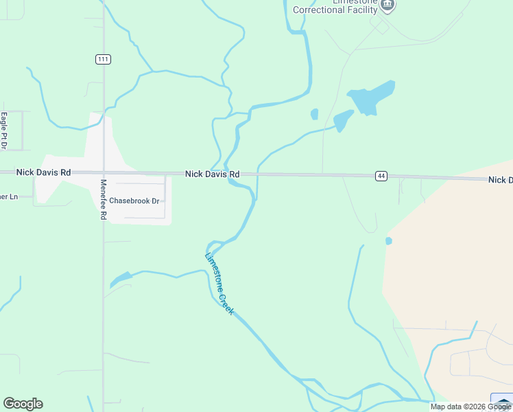 map of restaurants, bars, coffee shops, grocery stores, and more near Limestone Creek Trail in Harvest