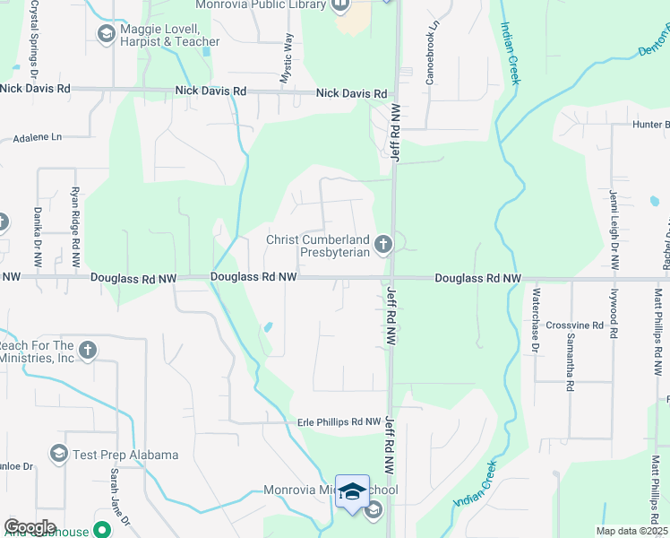 map of restaurants, bars, coffee shops, grocery stores, and more near 101 Silver Oak Lane Northwest in Huntsville