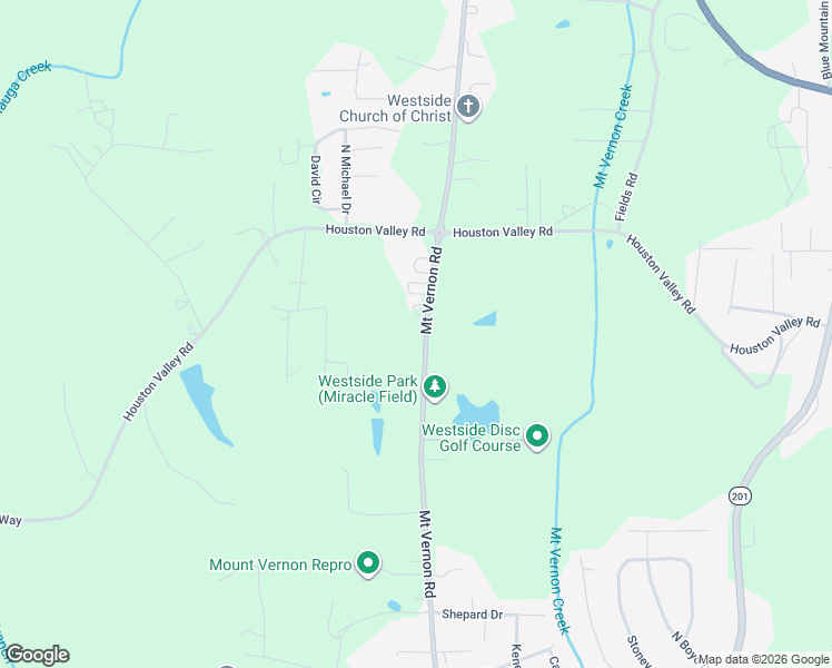 map of restaurants, bars, coffee shops, grocery stores, and more near 1456 Mount Vernon Road in Rocky Face