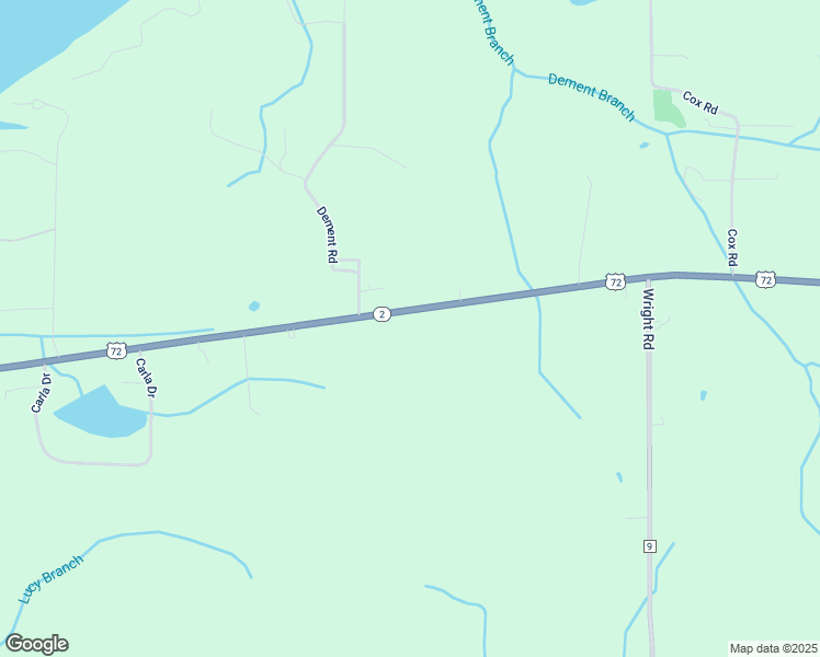 map of restaurants, bars, coffee shops, grocery stores, and more near 6520 U.S. 72 in Athens