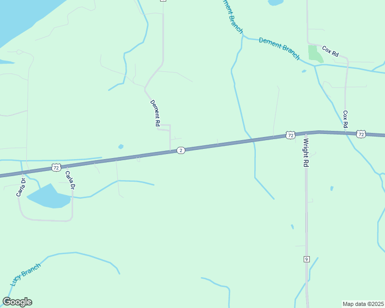 map of restaurants, bars, coffee shops, grocery stores, and more near 6520 U.S. 72 in Athens