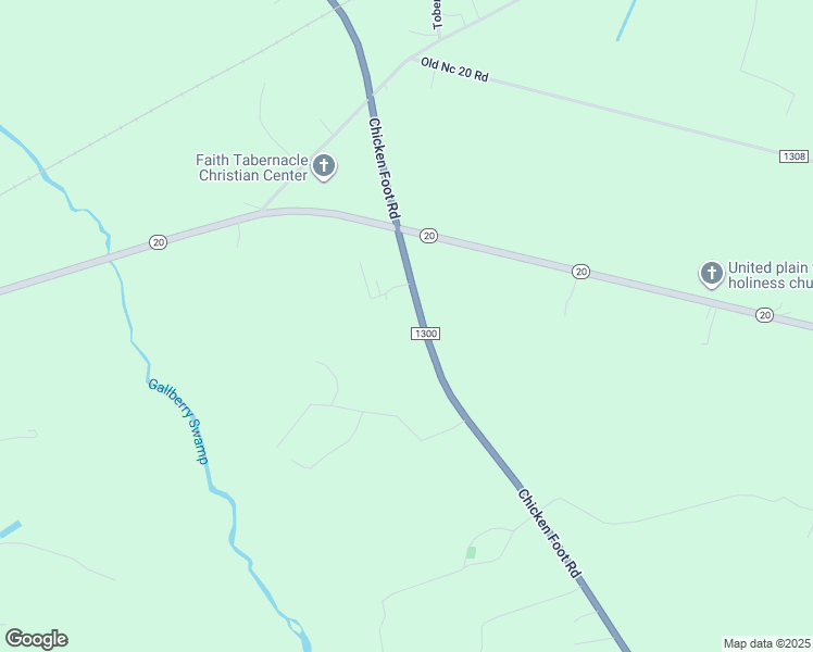 map of restaurants, bars, coffee shops, grocery stores, and more near 6829 Chicken Foot Road in Saint Pauls