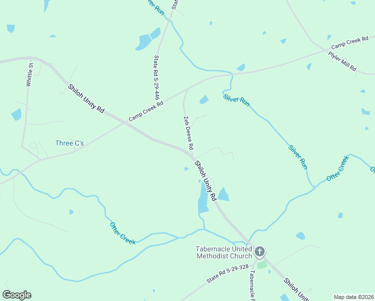 map of restaurants, bars, coffee shops, grocery stores, and more near 5199 Shiloh Unity Road in Lancaster