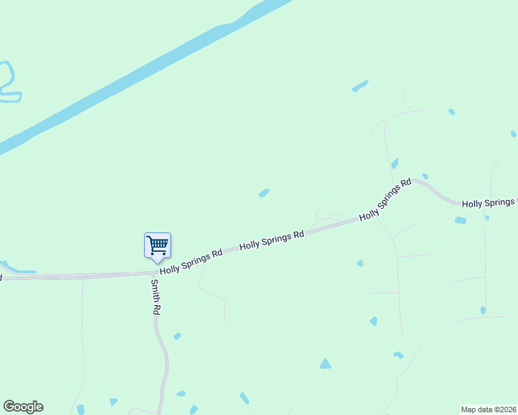 map of restaurants, bars, coffee shops, grocery stores, and more near 6982 Holly Springs Road in Hernando