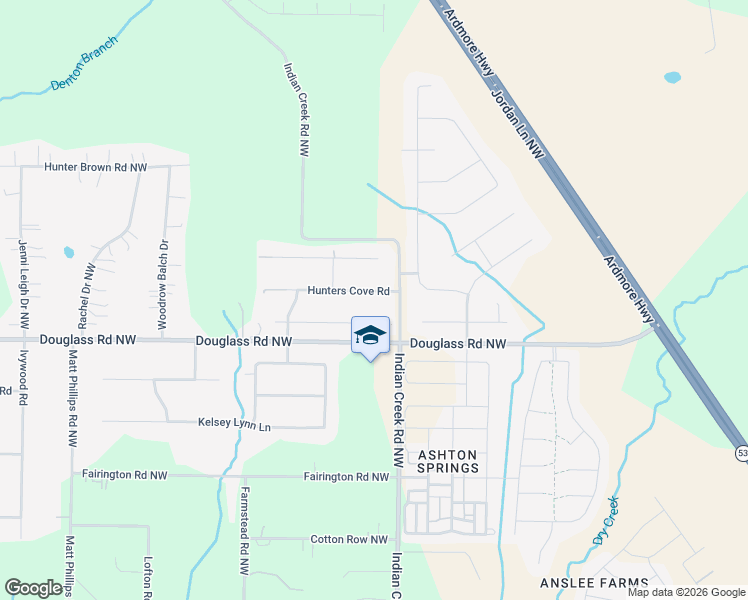 map of restaurants, bars, coffee shops, grocery stores, and more near 189 Hunters Cove Road in Huntsville
