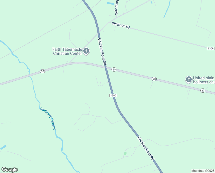 map of restaurants, bars, coffee shops, grocery stores, and more near 6879 Chicken Foot Road in Saint Pauls