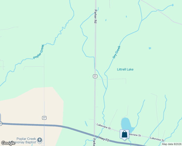 map of restaurants, bars, coffee shops, grocery stores, and more near 16581 Parker Road in Athens