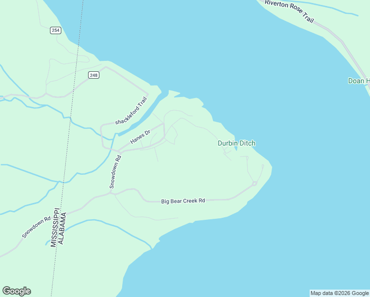 map of restaurants, bars, coffee shops, grocery stores, and more near 1318 Snowdown Road in Iuka