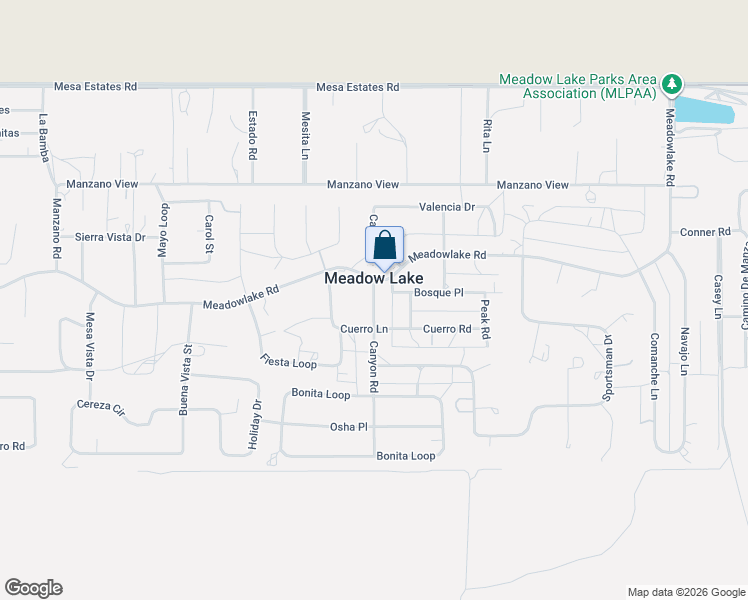 map of restaurants, bars, coffee shops, grocery stores, and more near 9 Canyon Road in Los Lunas