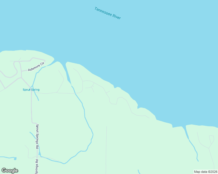 map of restaurants, bars, coffee shops, grocery stores, and more near 197 Crown Point in Muscle Shoals