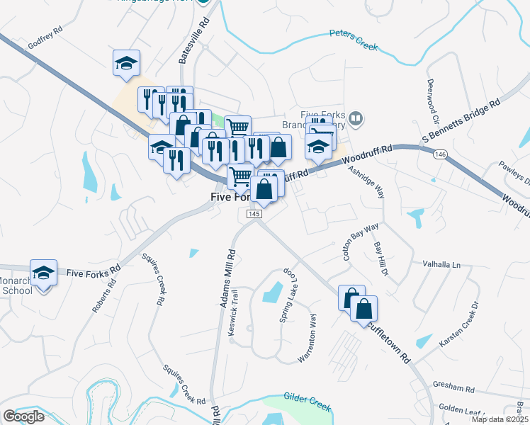 2700 Woodruff Road, Simpsonville SC Walk Score