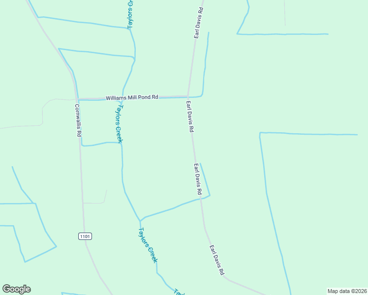 map of restaurants, bars, coffee shops, grocery stores, and more near 347 Earl Davis Road in Rose Hill