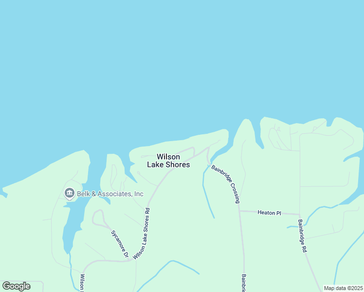 map of restaurants, bars, coffee shops, grocery stores, and more near 285 Lake View Drive in Muscle Shoals