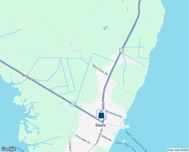map of restaurants, bars, coffee shops, grocery stores, and more near 811 U.S. 70 in Davis