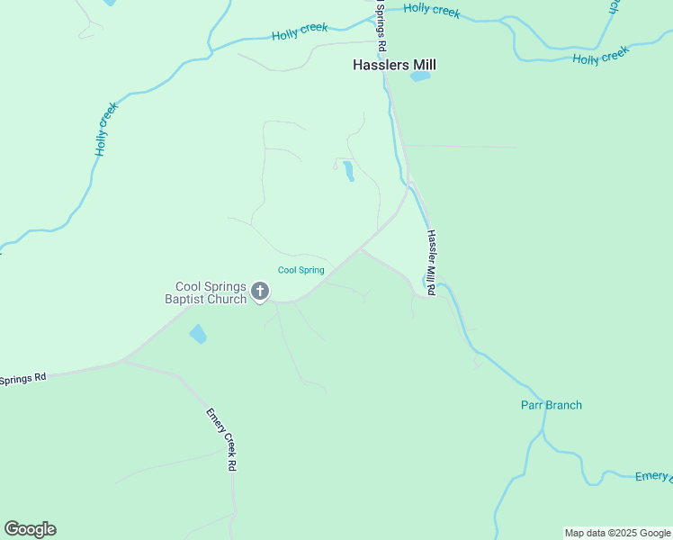 map of restaurants, bars, coffee shops, grocery stores, and more near 4650 Holly Creek Cool Springs Road in Chatsworth
