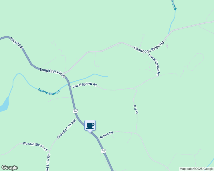 map of restaurants, bars, coffee shops, grocery stores, and more near 330 Laurel Springs Road in Mountain Rest
