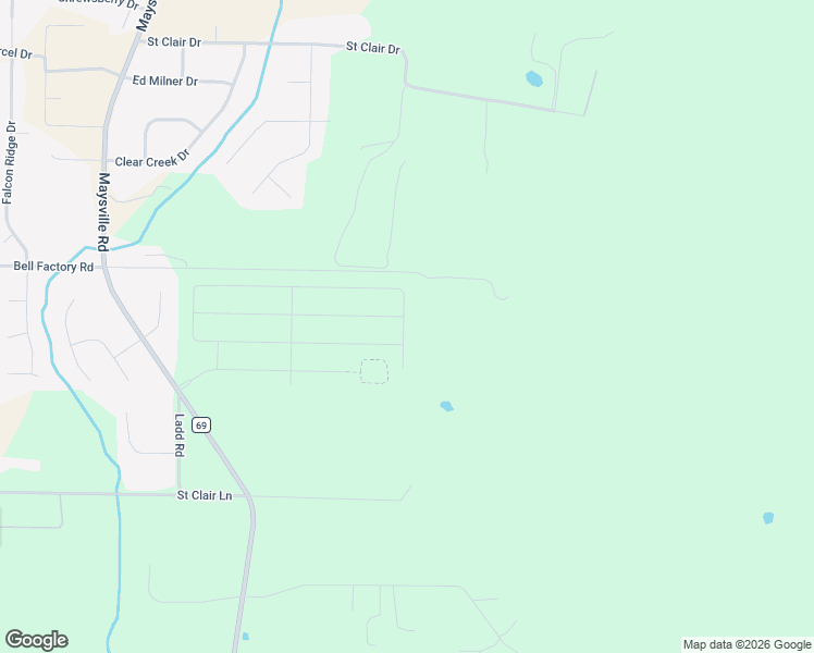 map of restaurants, bars, coffee shops, grocery stores, and more near 468 Jackson Point Circle in Huntsville