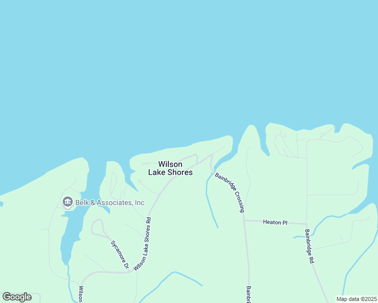 map of restaurants, bars, coffee shops, grocery stores, and more near 285 Lake View Drive in Muscle Shoals