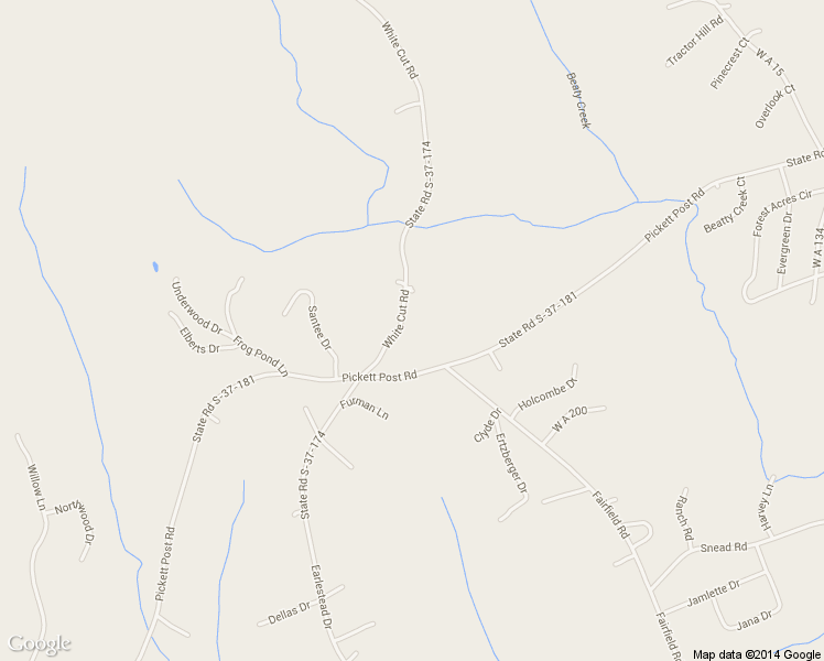 map of restaurants, bars, coffee shops, grocery stores, and more near 916 White Cut Rd in Walhalla